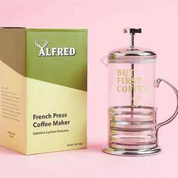 ALFRED INC. French Press Coffee Maker BRAND NEW IN BOX / NWT - Picture 3 of 8